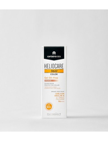 HELIOCARE 360º SPF 50+ COLOR GEL OIL-FREE PROTEC BRONZE