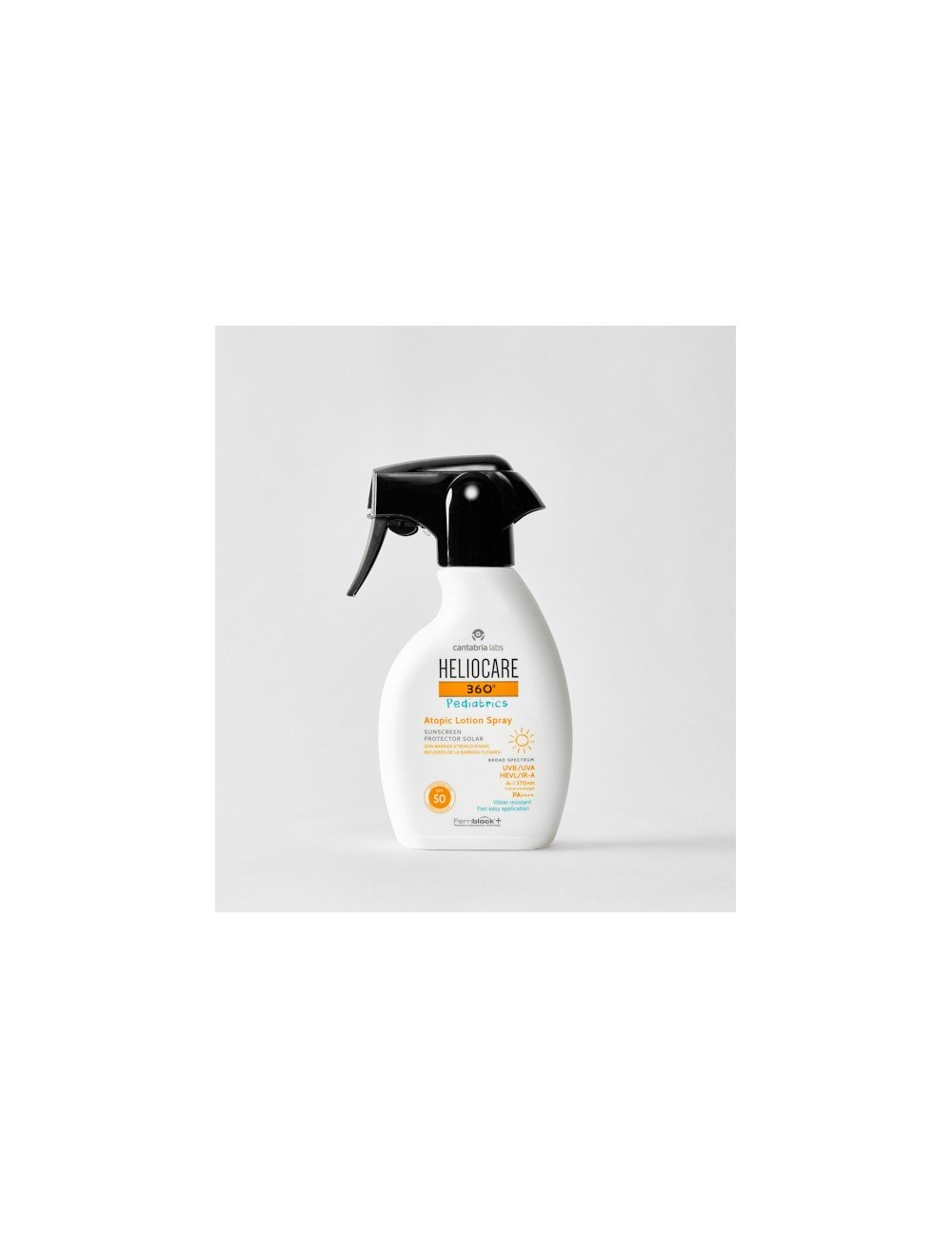 HELIOCARE 360º SPF 50+ PEDIATRICS PISTOLA ATOPIC LOTION SPRAY 250 ML