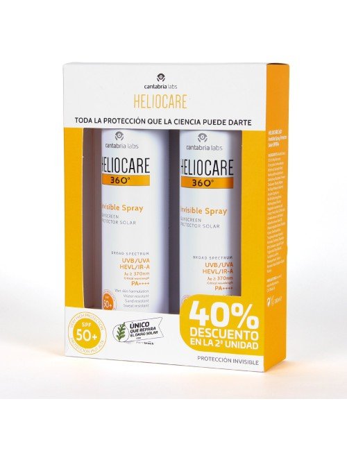 HELIOCARE PACK 360º INVISIBLE SPRAY SPF50+ 200ML