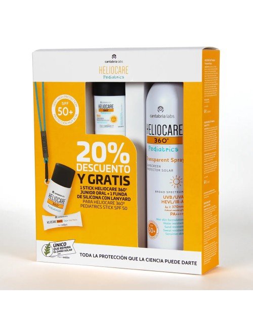 HELIOCARE PACK PEDIATRICO STICK+SPRAY