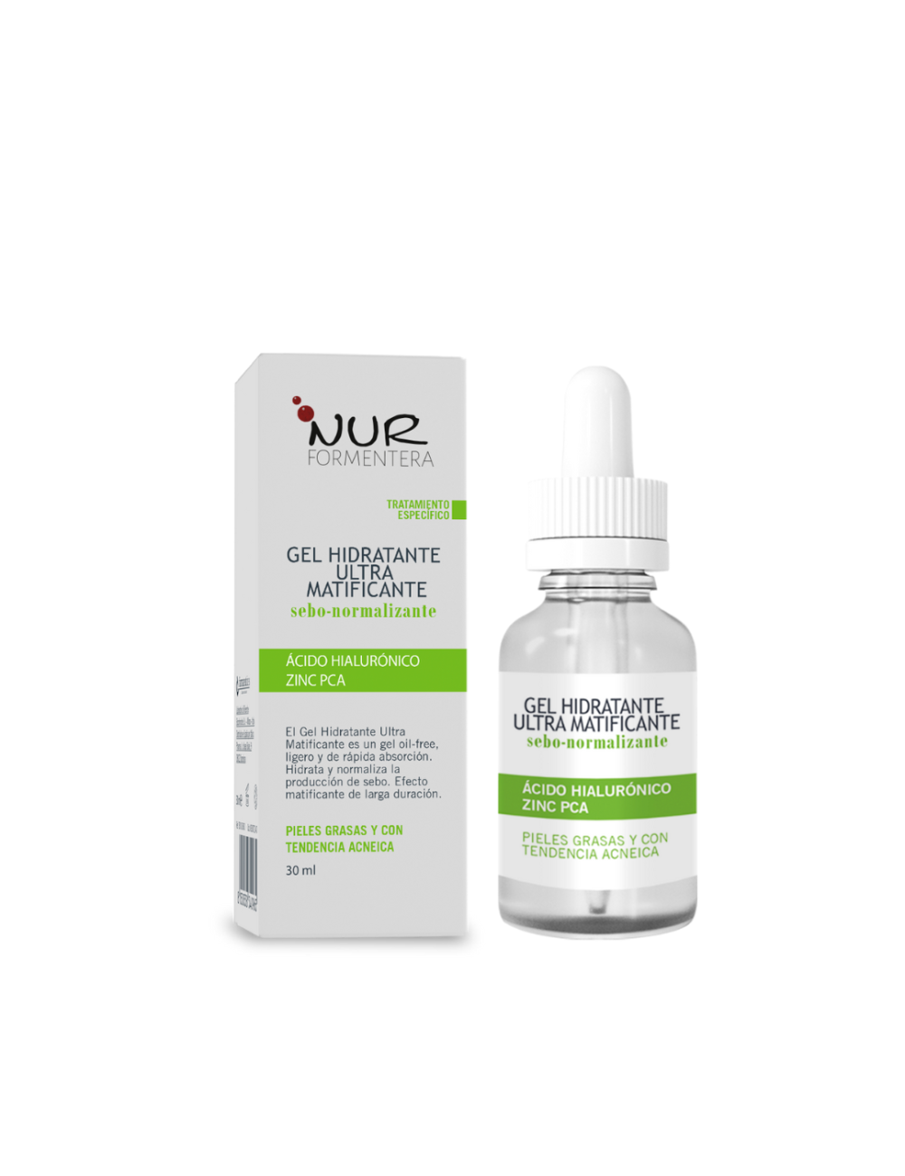 NUR GEL HIDRATANTE ULTRA MATIFICANTE 30ML