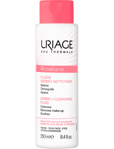 URIAGE - ROSÉLIANE FLUIDO DERMO LIMPIADOR 250ML