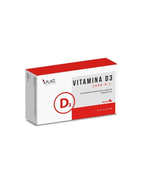 NUR VITAMINA D3 PERLAS 60