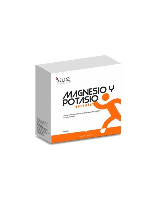 NUR MAGNESIO Y POTASIO 20 SOBRES