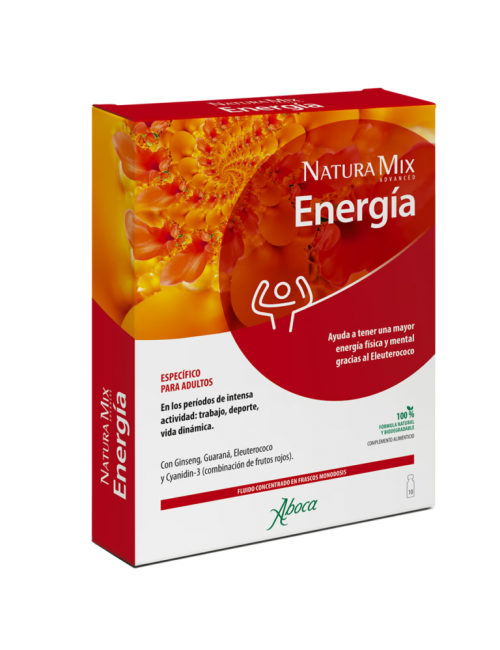 NATURA MIX ADVANCED ENERGÍA - CONCENTRADO FLUIDO 10 FRASCOS