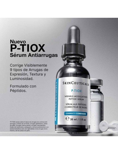 P-TIOX Sérum Antiarrugas con Péptidos y Niacinamida